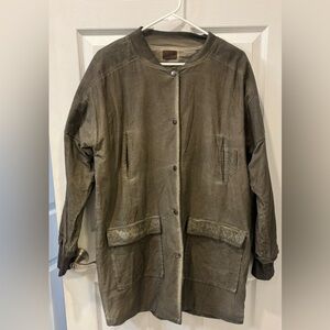 POL Olive / Army green Corduroy Long Length‎ Jacket